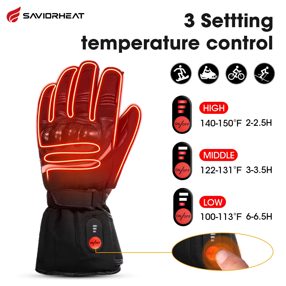 Heat Resistant Glove - 구세주 열 100% 방수 오토바이 장갑