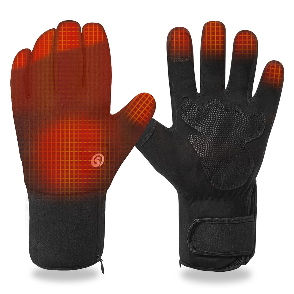 Ski Glove Waterproof - 배터리가 있는 전기 온열 장갑, 손
