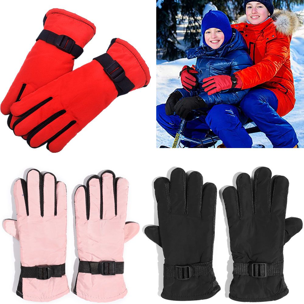 Ski Glove Waterproof - 새로운 어린이 성인 겨울 눈 따뜻한