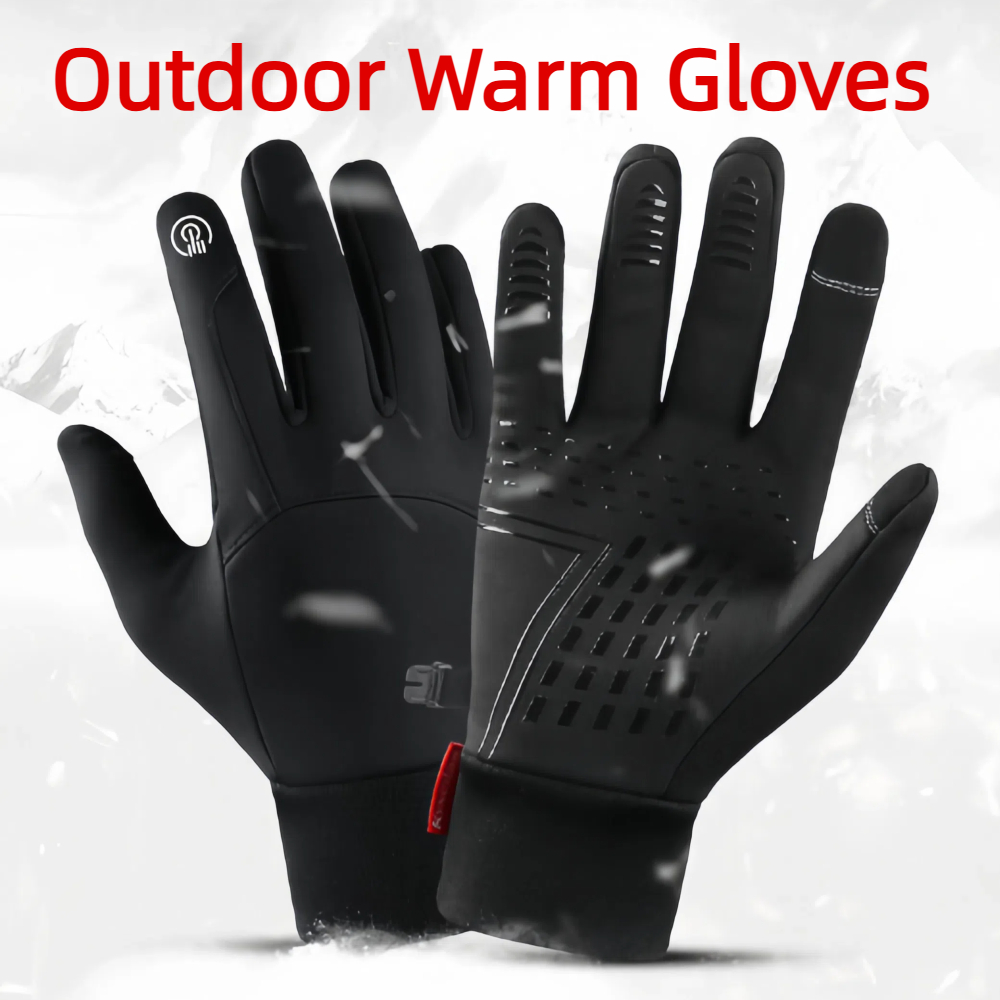 Ski Glove Waterproof - 겨울 방수 사이클링 장갑 터치스크린 자전거