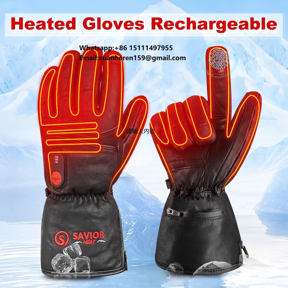 가열 가죽 장갑 남성 여성 겨울 방수 터치 스크린 열전 - Ski Glove Waterproof 리뷰 및 가격