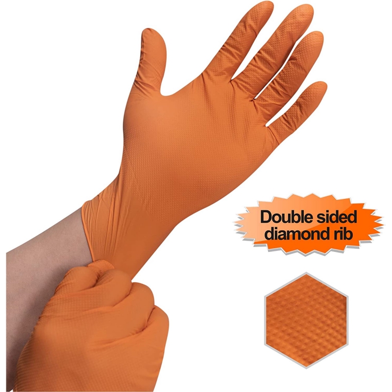 8mil 니트릴 장갑 두꺼운 30/50PCS 다이아몬드 - Nitrile Mechanic Glove 리뷰 및 가격