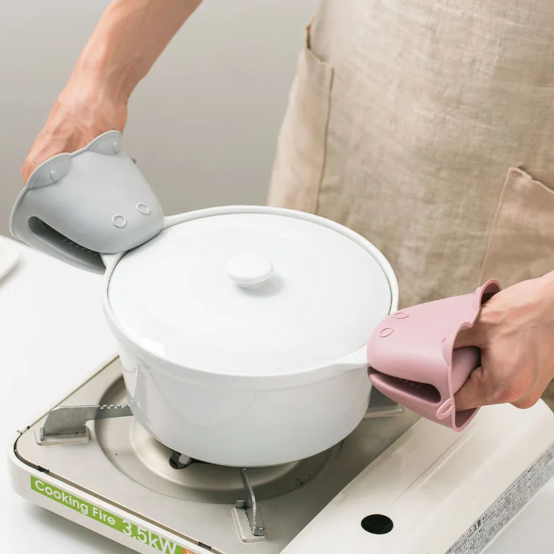 두꺼운 고온 저항 오븐 장갑 및 만화 하마 실리콘 핸드 - Oven Mitt Silicone 리뷰 및 가격