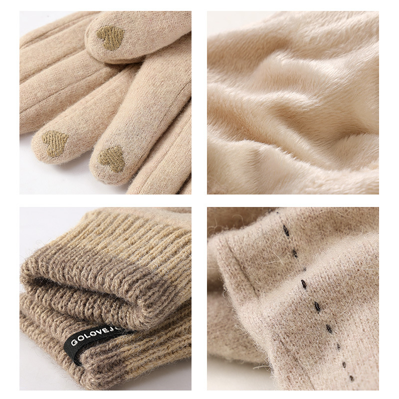 새로운 겨울 여성용 야외 방풍 사이클링 플리스 안감 따 - Wool Glove Lined 리뷰 및 가격