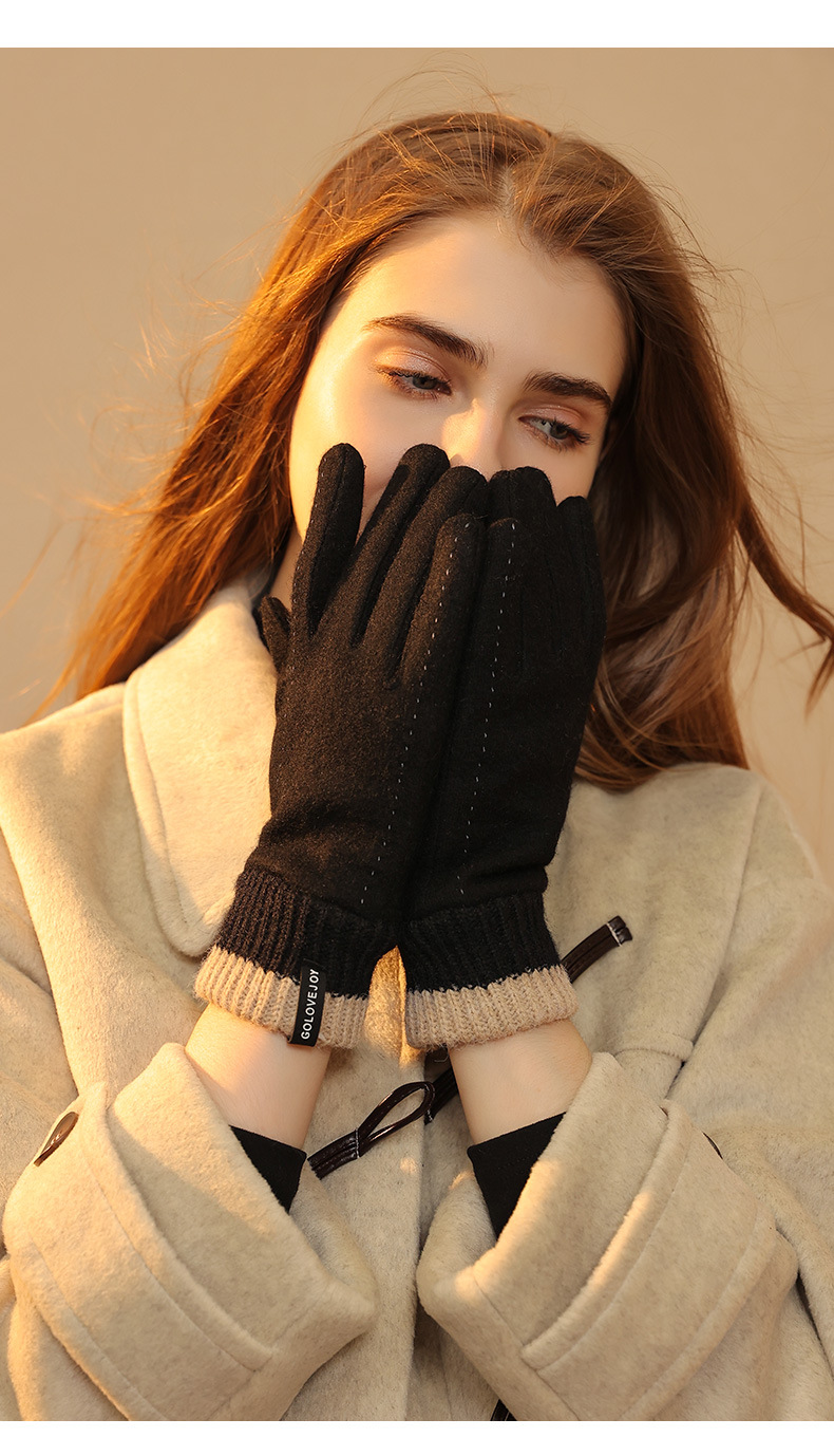 새로운 겨울 여성용 야외 방풍 사이클링 플리스 안감 따 - Wool Glove Lined 리뷰 및 가격