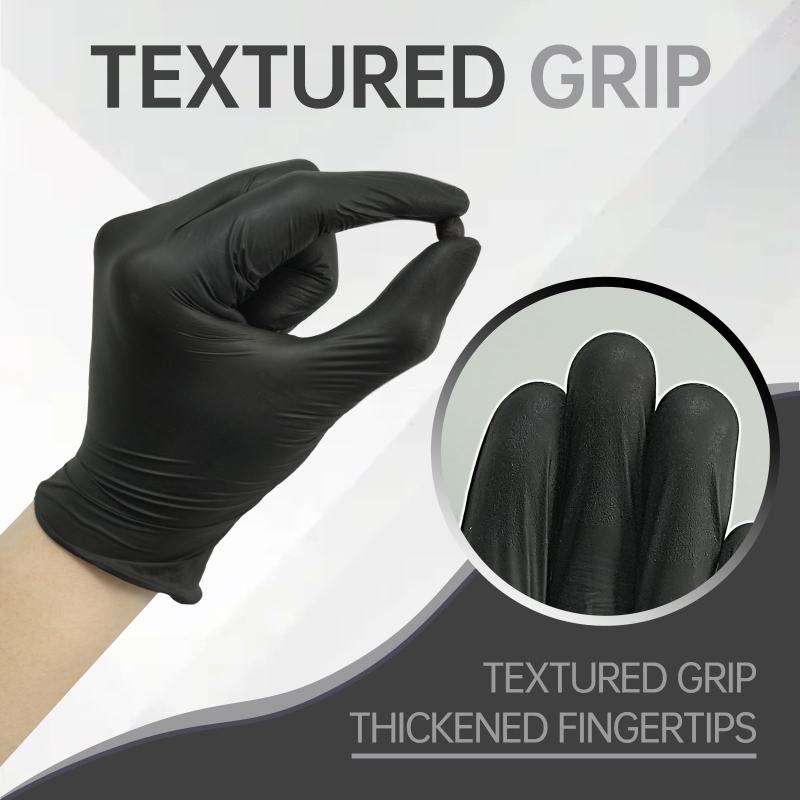 100개입 블랙 니트릴 장갑 일회용 라텍스 프리 산업  - Nitrile Mechanic Glove 리뷰 및 가격