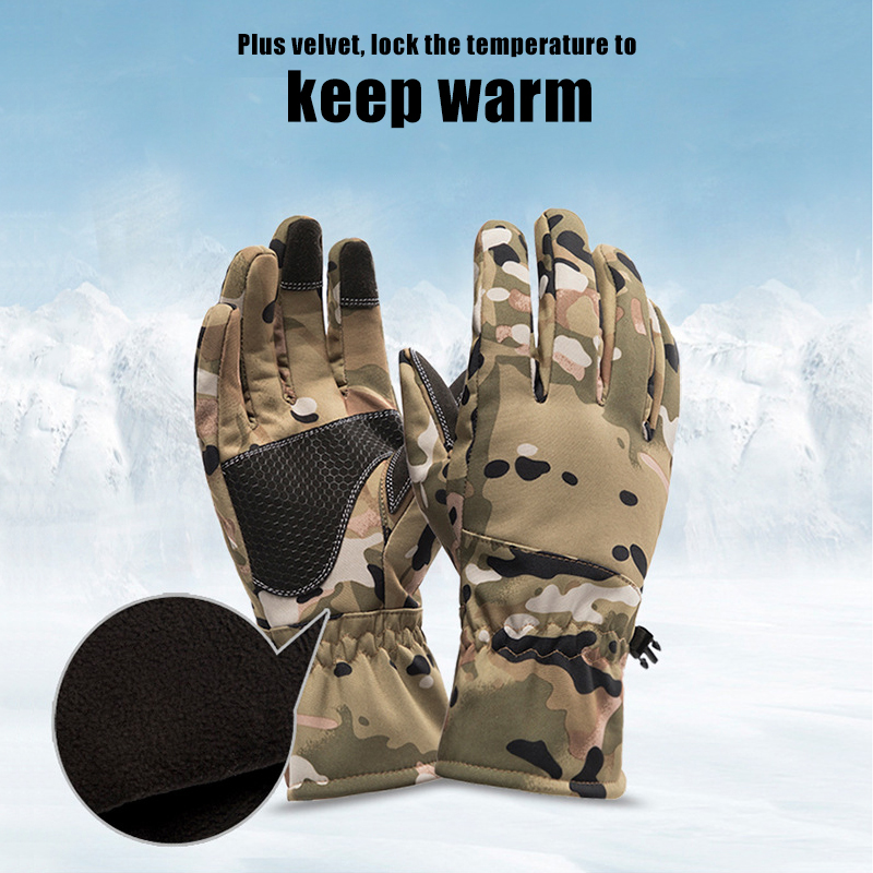 전술 야외 위장 사냥 방한 논슬립 낚시 장갑 방수 터치 - Ski Glove Waterproof 리뷰 및 가격